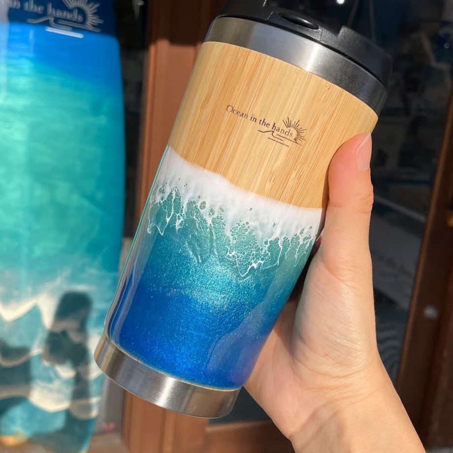 オーシャンステンレスタンブラー バンブー