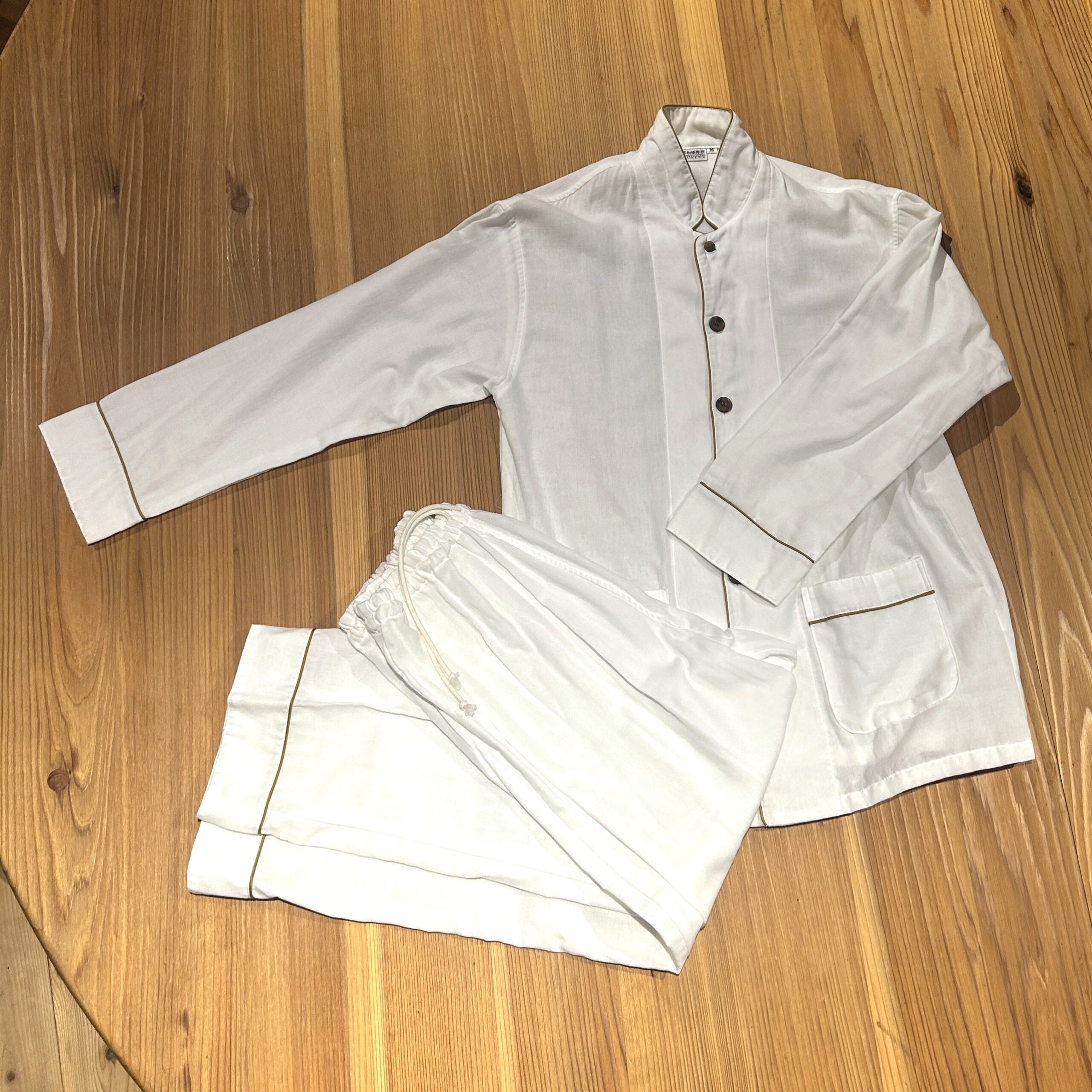 京和晒綿紗2重ガーゼパジャマ